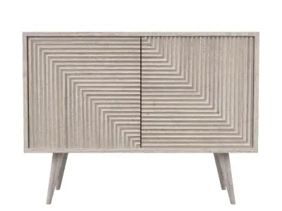 51567 Two Door Media Cabinet 3D model