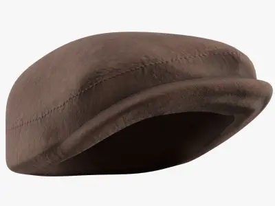  Mid-Century Male Casual Suit with Flat Cap 