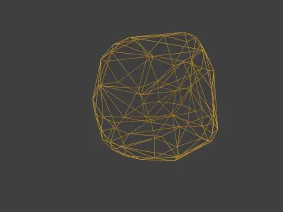 Low Poly Rock 11 Free low-poly 3D model