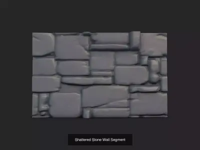 Stylized Stone Wall Pack Vol 2 