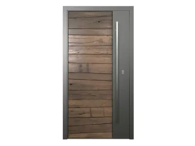 Exterior Door Low-poly 3D model