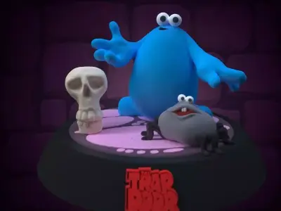 The trap door 3D print model