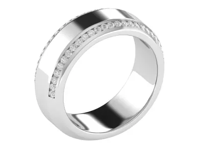 Women Ring  Render 3dm STL OBJ FBX TXT Details 3D print model shop