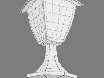 375970 Lampione Lightstar LED street lamp 3D model