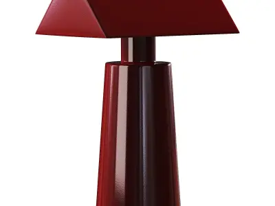 MF1 Caret Portable Table Lamp Low-poly 3D model