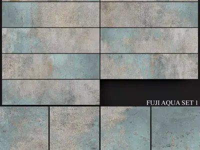 Yurtbay Seramik Fuji Aqua Set 1 3D model
