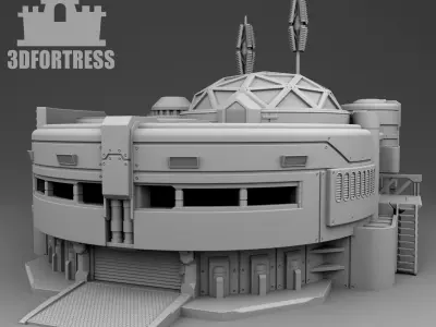 Martian Laboratory 3D print model