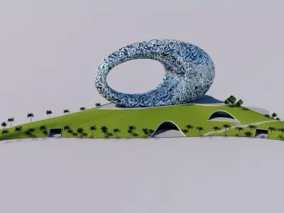 Museum of the Future - Dubai - UAE 3D model