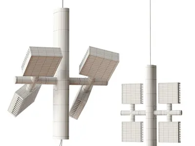 Dorval pendant light 3D model