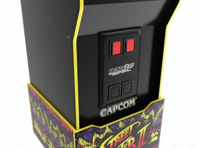 Street Fighter II Legacy Edition Full Size Arcade Machine 3D model
