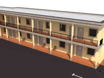 Motel 3D model