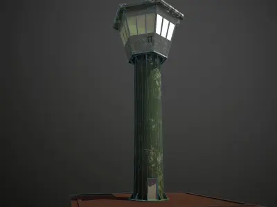 Guard Tower 01 Low-poly 3D model purchase