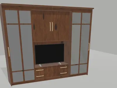 Wardrobe TV  3D model
