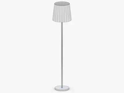 1424 - Floor Lamp Low-poly 3D model