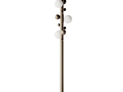Lunar F Floor Lamp ny Babich studio 3D model