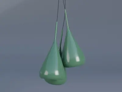 droplight Low-poly 3D model