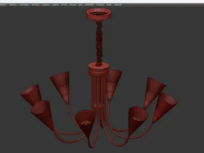 ELISABETH Low-poly 3D model