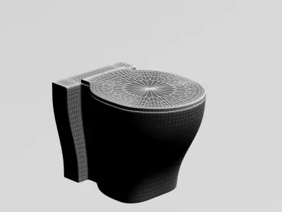Toilet 005 3D model