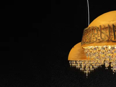  Arabic chandelier  3D model