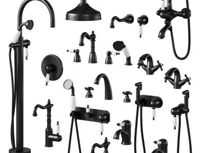 Medici faucet set by Boheme  3D model