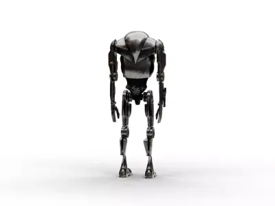 B2 Battle Droid - Star Wars Low-poly 3D model