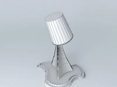 Lamp "Spilling Ink" Free 3D model