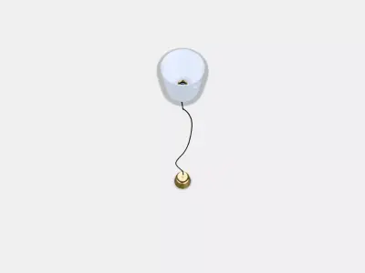 EVEDAL Pendant lamp Low-poly 3D model