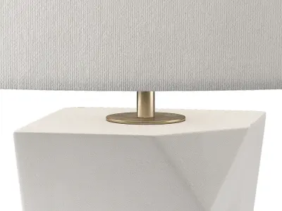 Longton table lamp by Vaughan 3D model