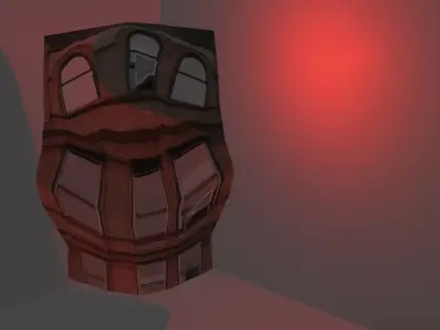 yeet wall 3D model