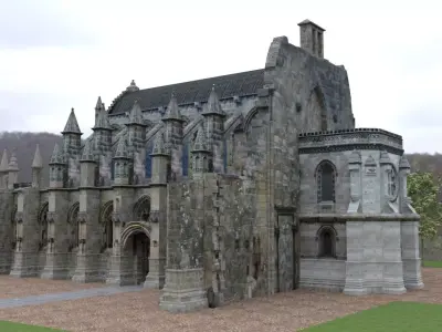 Rosslyn Chapel 3D model