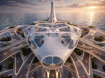 Floating Park 3D model