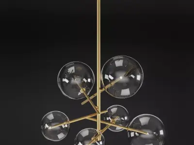 Massimo Castagna Bolle Lamp 3D model