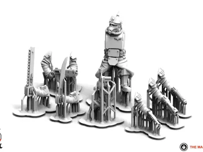 Valour Korps - Sergeant Mauser 3D print model