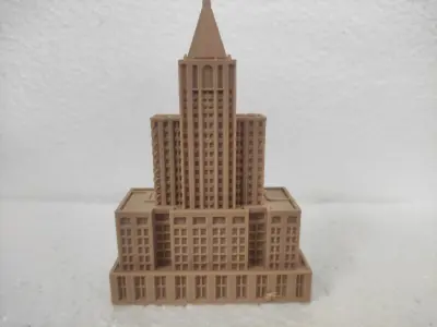 The David N Dinkins Manhattan Municipal Building 3D print model
