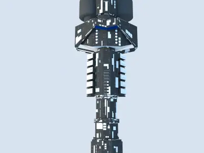 Spaceship Cargo Ultra MAX 2011 3D model