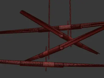 DAVID WEEKS STUDIO CRITERIA Hanging Lamp 3D model
