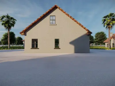 Architecture undergraduate thesis landscape theme park 3D model