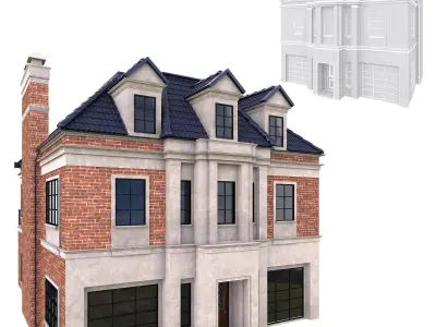 building 02 3D model