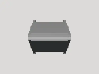 Basic A-Frame Stand - Geometry Only No Textures No Materials 3D model