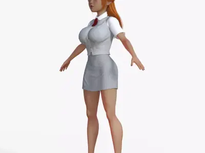 Business Women 3D model