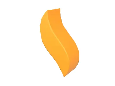 Fire Symbol v8 004te Low-poly 3D model
