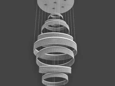 Swirl bespoke 3D model