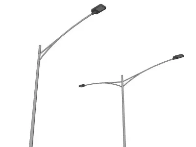 Lamp Post - Light Pole - Light Post - Street Light - Group 07 3D model