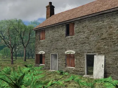 Derelict Cottage 3D model
