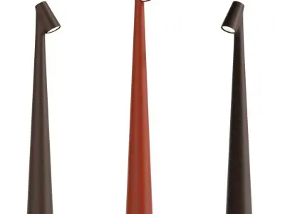 Vibia Africa LED Aluminium Table Lamp 3D model