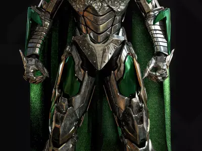 Infamous Iron Man Doctor Doom 3D model