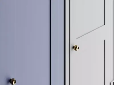 Interior doors 004 3D model
