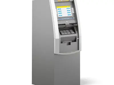 ATM 3D Model machine 3D model