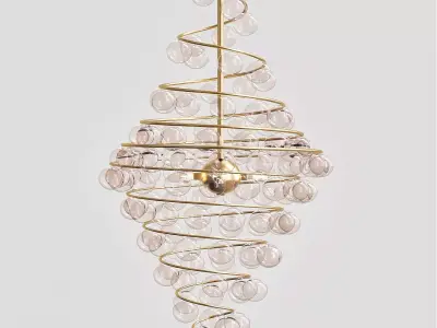 WANDERLUST ball chandelier 3D model