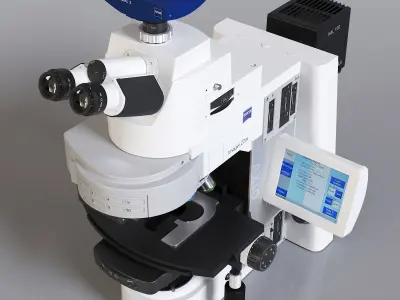 Microscope ZEISS Axio Imager 2 3D model